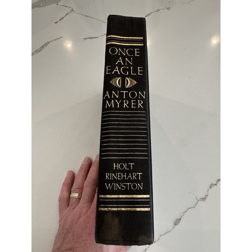 Once an Eagle, Anton Myrer 1968 First Edition Hardcover